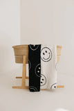 Black & Ivory Just Smile | Blanket