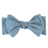 Atlantic Rib Knit Headband Bow