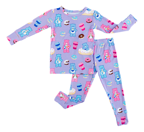 Care Bears™ Donuts and Coffee Two Piece Pajama Set