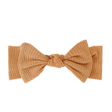 Dolce Rib Knit Headband Bow