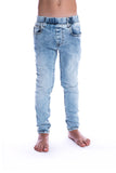 Beau Hudson Blue Non-Distressed Denim Jegs