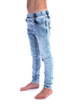 Beau Hudson Blue Non-Distressed Denim Jegs