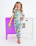 Albert Long Sleeve Two Piece Pajama Set- Final Sale