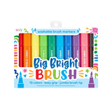 Big Bright Brush Markers- Set of 10