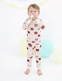 Blake Two Piece Long Sleeve Pajama Set