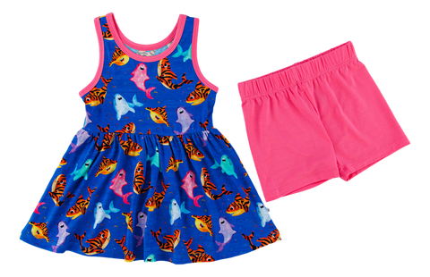 Bruce Birdie Peplum Set