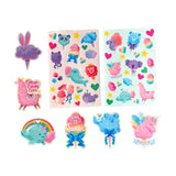 Stickiville Fluffy Cotton Candy Scented Stickers