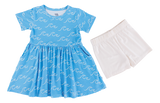 Cove Birdie Dress Set With Shorts