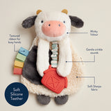 Cow Itzy Friends Lovey Plush