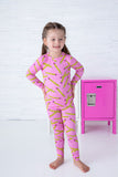 Grace Two Piece Long Sleeve Pajama Set- Final Sale