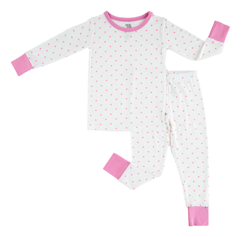 Marie Two Piece Long Sleeve Pajama Set