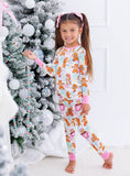 Meri Two Piece Long Sleeve Pajama Set