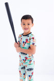 Oscar Two Piece Short Sleeve Pajama Set