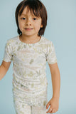 Rex Two Piece Short Sleeve Pajama Set