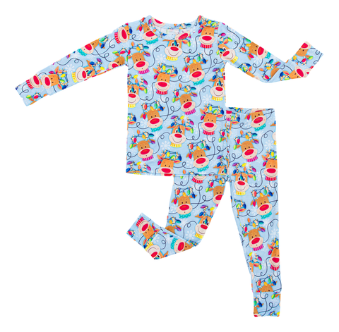 Rudy Two Piece Long Sleeve Pajama Set