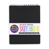 Large D.I.Y Cover Sketchbook- Black