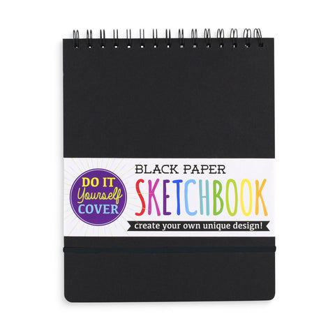 Large D.I.Y Cover Sketchbook- Black