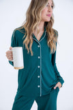 Spruce Women's Ribbed Lounge Set- Final Sale