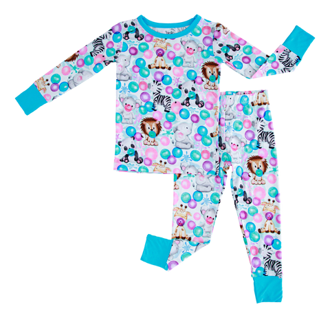 Zuri Two Piece Pajama Set- Final Sale