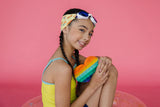 Splash Swim Goggles- Rainbow Pop