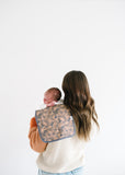 Copper Pearl Single Burp Cloth- Lumberjack