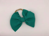 6 inch bow on nylon- ALL colors