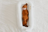 Copper Pearl Knit Swaddle Blanket- Powell