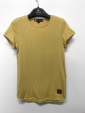 Beau Hudson Raw Edge Mustard Tall Tee- Kids- FINAL SALE