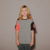 Drop Shoulder Kids Tee- XOXO