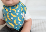 Copper Pearl Single Bandana Bib - Citrus