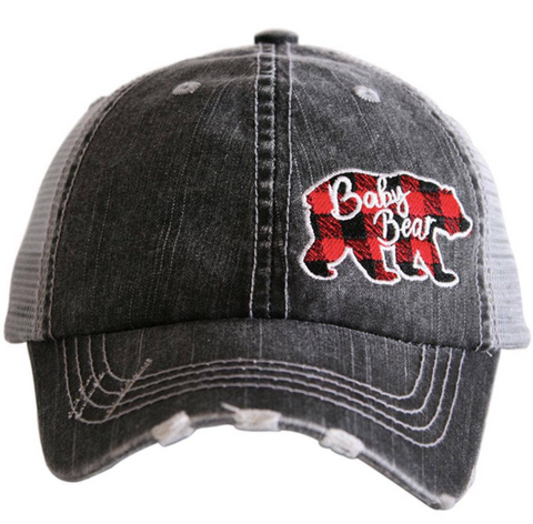 Kid's Trucker Hat - Baby Bear