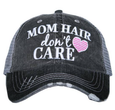 Women's Trucker Hat - Mom Hair Don't Care