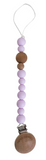 Chewable Charm Classic Pacifier Clip- Lavender