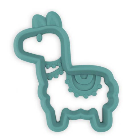 Itzy Ritzy Chew Crew Silicone Teether- Llama