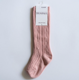 Blush Knee High Socks