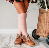 Blush Knee High Socks