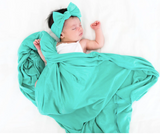 Copper Pearl Knit Swaddle Blanket- Spout