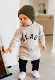 Kid's Tall Beau Hudson Hoodie- Bone- FINAL SALE