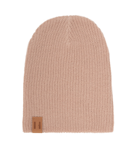 Beau Hudson Dusty Pink Knit Beanie- FINAL SALE