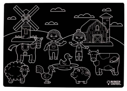 Chalkboard Farm Placemat