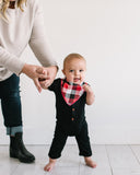 Copper Pearl Single Bandana Bib- Lumberjack