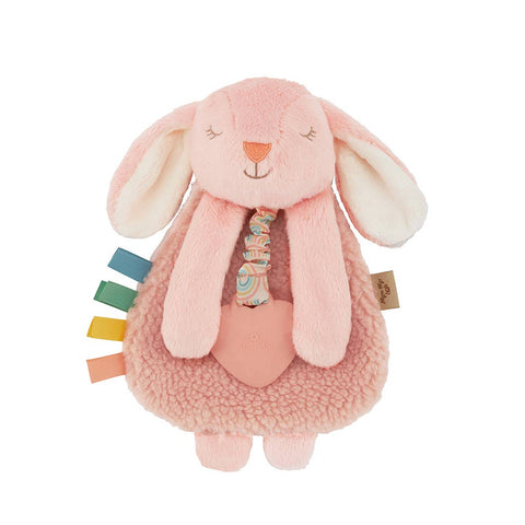 Itzy Ritzy Lovey Bunny Plush with Silicone Teether