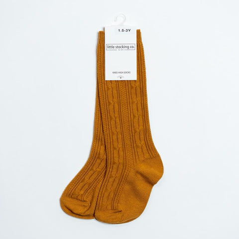 Butterscotch Knee High Socks