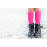 Hot Pink Knee High Socks