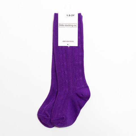 Grape Knee High Socks