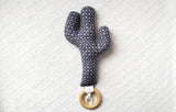 Cactus Rattle- Grey Dot