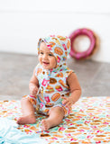 Junk Food Hooded Shortie Tank Romper- Final Sale