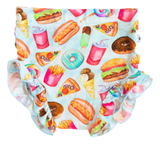 Junk Food Ruffle Leg Bummy Shorts- Final Sale