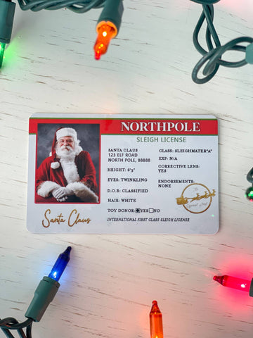 Santa's Sleigh License