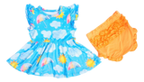 Sunny Infant Peplum Set- Final Sale